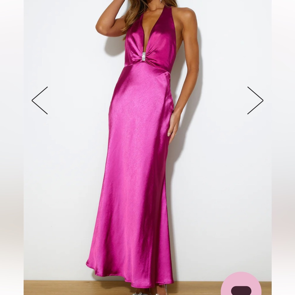 Hello Molly Pink Maxi Dress